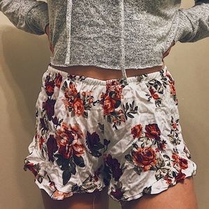 flower shorts